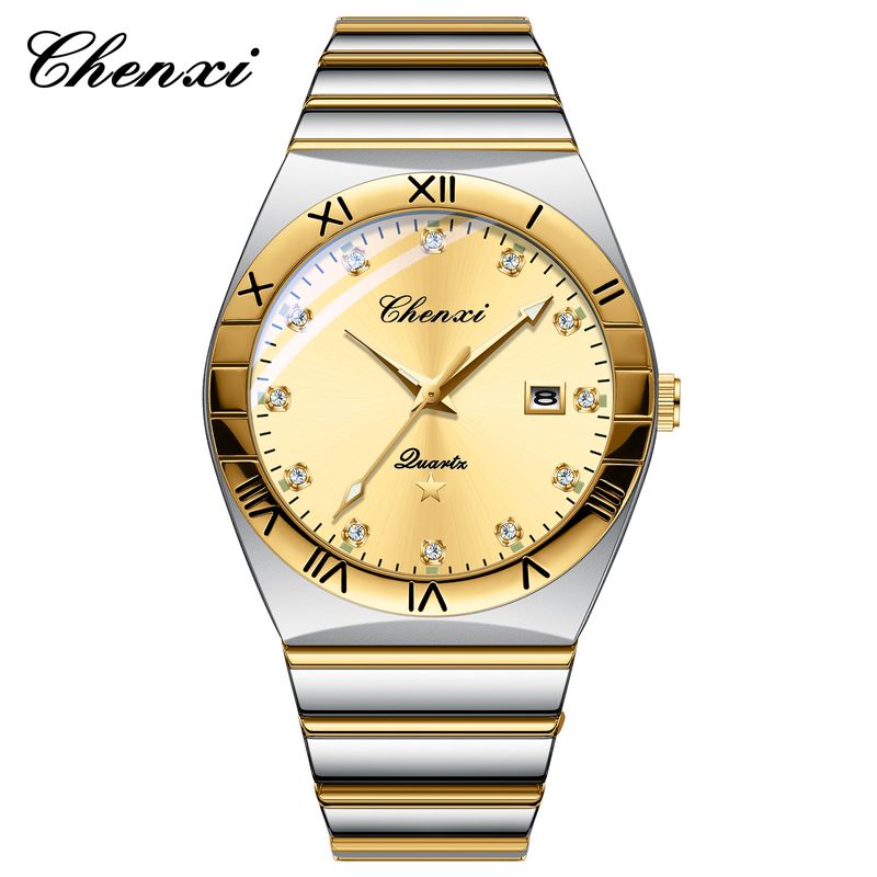 Lover's Watches couple watches fashion trend men's and women's watches diamond calendar luminous couple watch manufacturers_voghion.com
