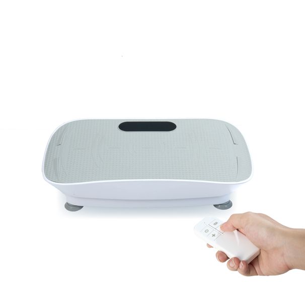 Silent Vibration Platform Crazy Fitness Massage 10-Frequency Weight Loss & Fat Burner Body Shaking Machine For Unisex Grey033_voghion.com