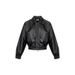 American Cleanfit Trendy Short Shoulder Padded Jacket Men's Spring and Autumn New Loose Retro Leather Jacket Top_voghion.com