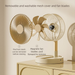 Foldable Intelligent Shaking Head USB Small For Home Desktop Office Dormitory Tabletop Retractable Electric Fan_voghion.com