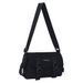 Messenger Men Motorcycle Lock Buckle Unisex Satchel 2025 Spring Summer New Style Shoulder Bag Women Trendy Versatile_voghion.com