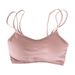 Reggiseno con spalline sottili Beauty Back K-style Integrated Student Pure Color_voghion.com