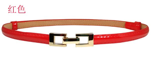 Neu Verstellbarer Leder Dekoratives Kleid Zubehör Koreanischen Stil Vielseitig Mode Dünner Tanzgürtel_voghion.com