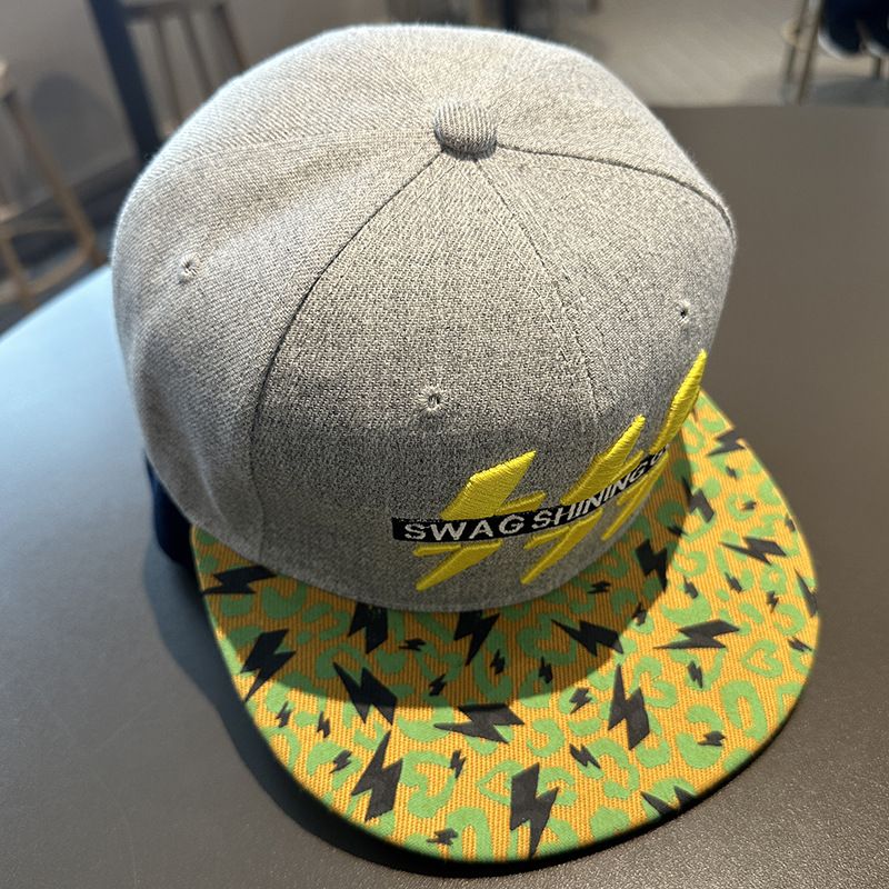 Men's Baseball Caps Hat Women's Spring And Summer Outdoor Flat Brim Hat Men's Hard Top Breathable Wide Brim Hip Hop Hat Student Baseball Cap_voghion.com