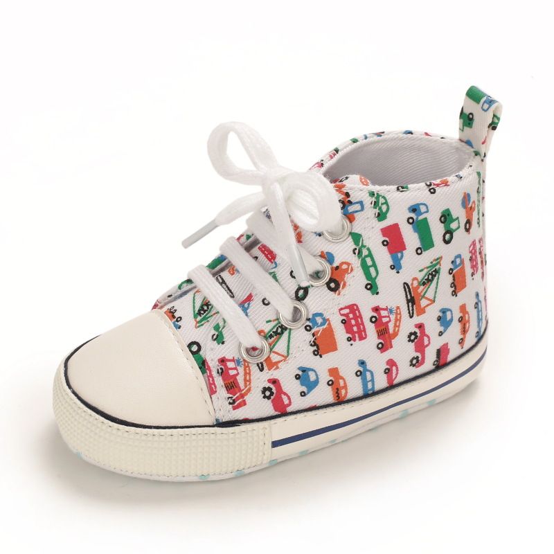 Mother & Kids 2024 Spring and Autumn Baby Girls Canvas Shoes Toddler Shoes_voghion.com