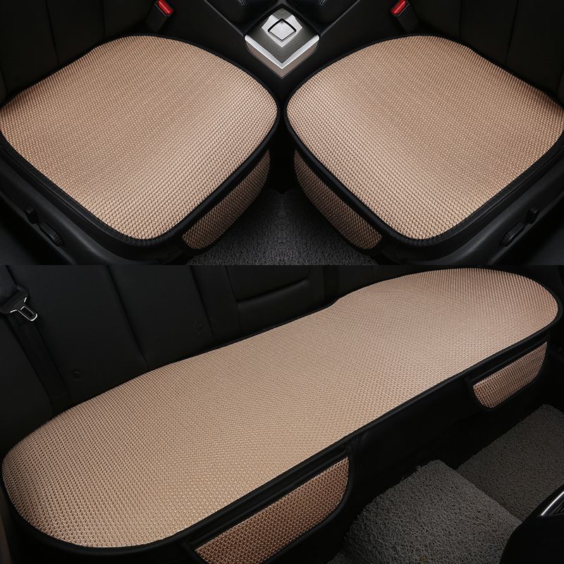 Car Seat Cushion Single Breathable Single Seat Summer Ice Silk Seat Cushion General No Backrest_voghion.com