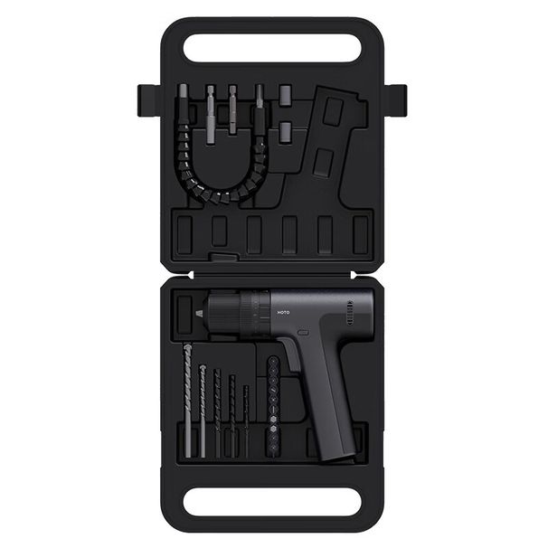 Taladro manual inteligente DaVKing Monkey de 12 V, destornillador eléctrico doméstico, juego de punzonado, modo dual autoseleccionable_voghion.com