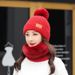 LazyZoom 2020 Nuovo set di sciarpa in pile e maglia autunnale da donna per studenti, cappello di lana con protezione per le orecchie, per ciclismo_voghion.com