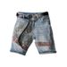 Herrenbekleidung Patchwork-Jeansshorts Herren Slim Fit Jeansshorts mit Patchwork und Stickerei – Lässige Streetwear-Shorts mit geradem Bein für den Sommer_voghion.com