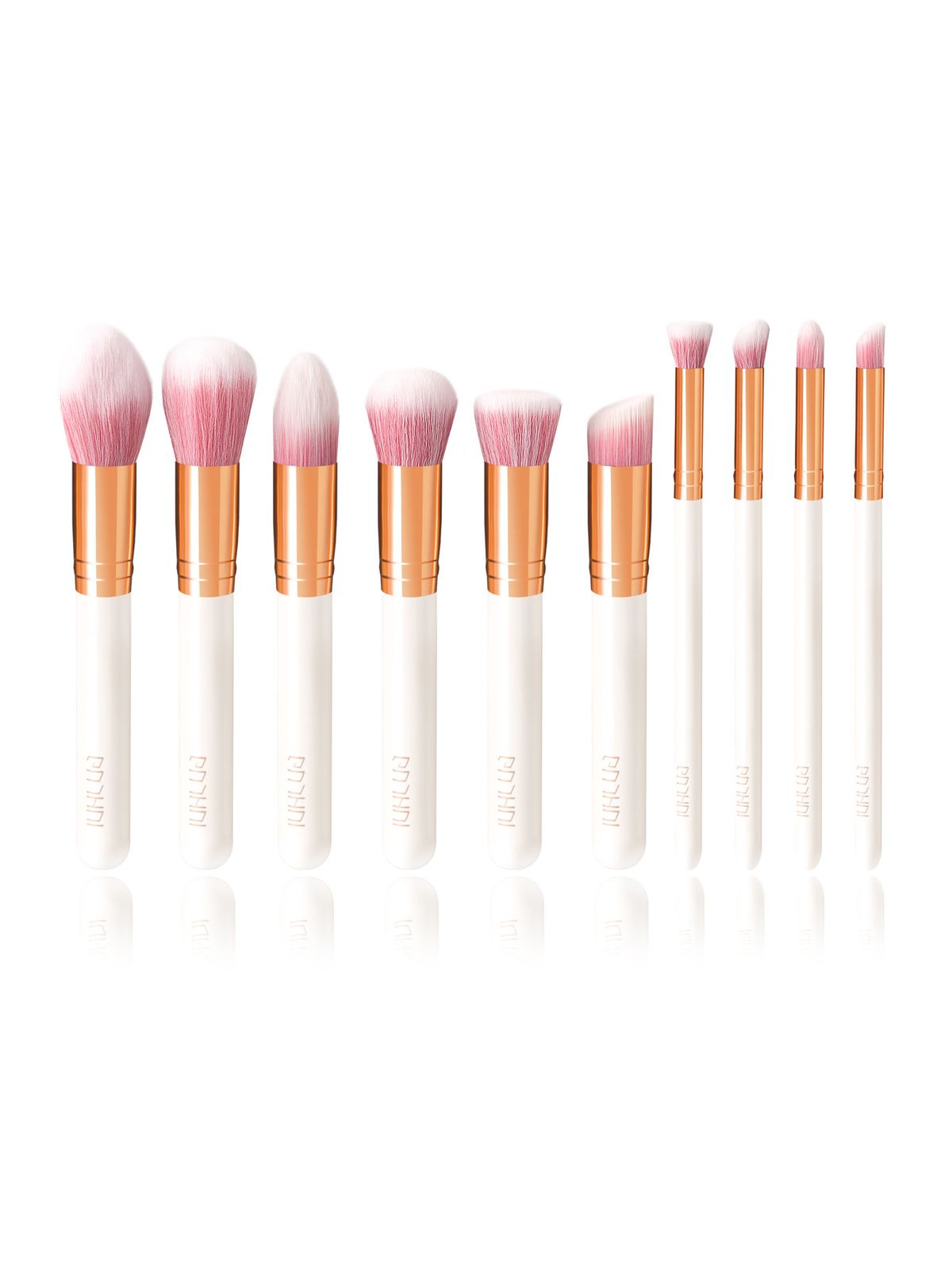 10 nuovi set di pennelli professionali bianchi di grandi dimensioni_voghion.com