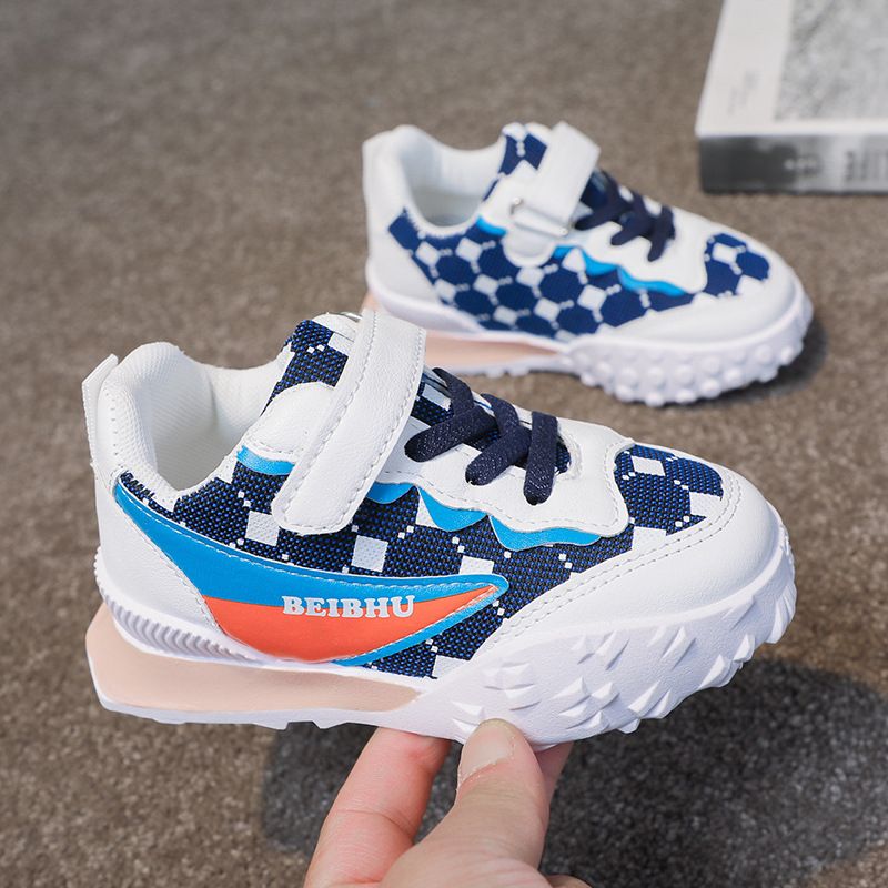 SHLIANG Barn Mote Tursko Sneakers Sklisikre Fritidssko Gutter Jenter Pustende Utendørs Snøbrettsko S061B_voghion.com