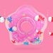 ToysMall Simhalsring Uppblåsbar Luftläckage Förhindra Babybadtillbehör Småbarn Barn Vatten Poolhals Flytring för småbarn_voghion.com