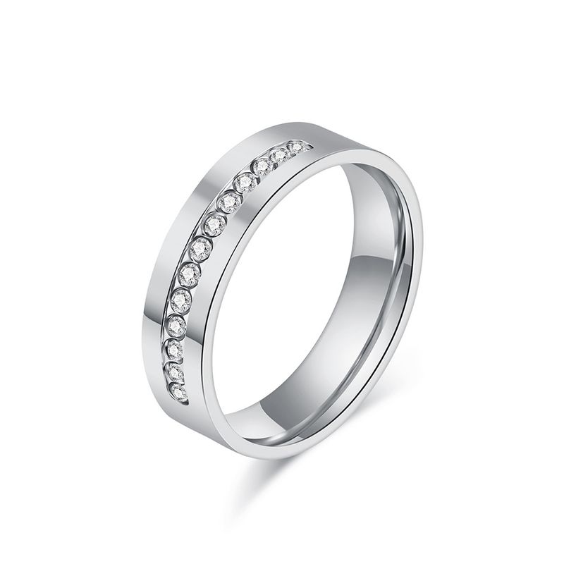 Mode High-End-Luxus voller Diamant Titan Stahl Ring Ring Männer Frauen Paar Ring Hochzeit Verlobung Hand Schmuck_voghion.com