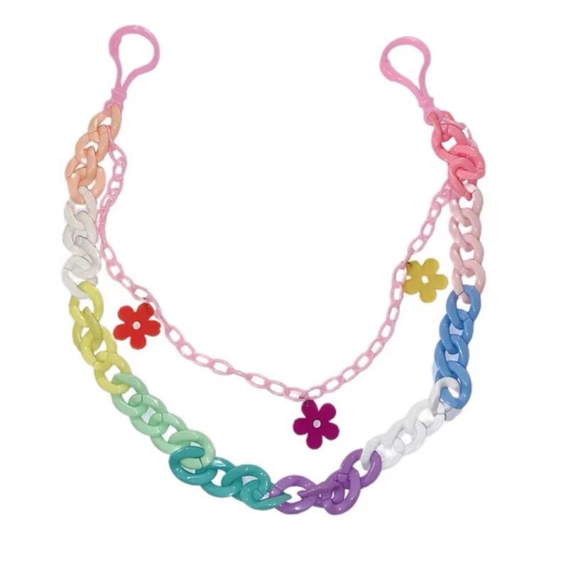 Charms All Match Hip Hop Pants Chain Ins Trendy Net Red Pants Rainbow Resin Hanging Chain Punk Style Detachable Chain_voghion.com