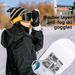 Lunettes de ski HD double couche pour hommes et femmes, antibuée pour adultes, compatibles avec les lunettes de vue, pour le ski en extérieur_voghion.com