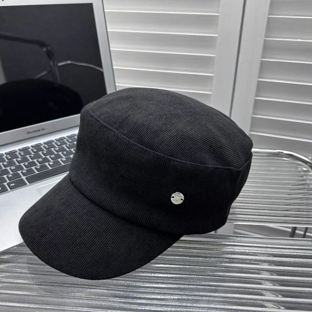 Berretto in denim lavato per donna, cappello estivo sottile e piatto da pittore equestre, berretto a becco d'anatra_voghion.com