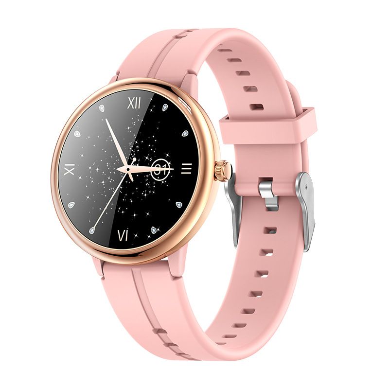 R8 Women's Fitness Smartwatch - 24/7 Heart Rate & SpO2 Tracking, Menstrual Cycle Logging, 12-Language Support, Sleep Analysis, Android Compatible_voghion.com