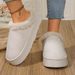 Hairy slippers female indoor and outdoor wear fashion large size home warm cotton drag explosion_voghion.com