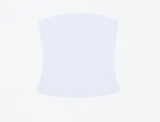 Top bustier sexy elasticizzato con stecche da donna - Canotta aderente ad alta elasticità per l'estate, abbigliamento esterno e stratificazione_voghion.com