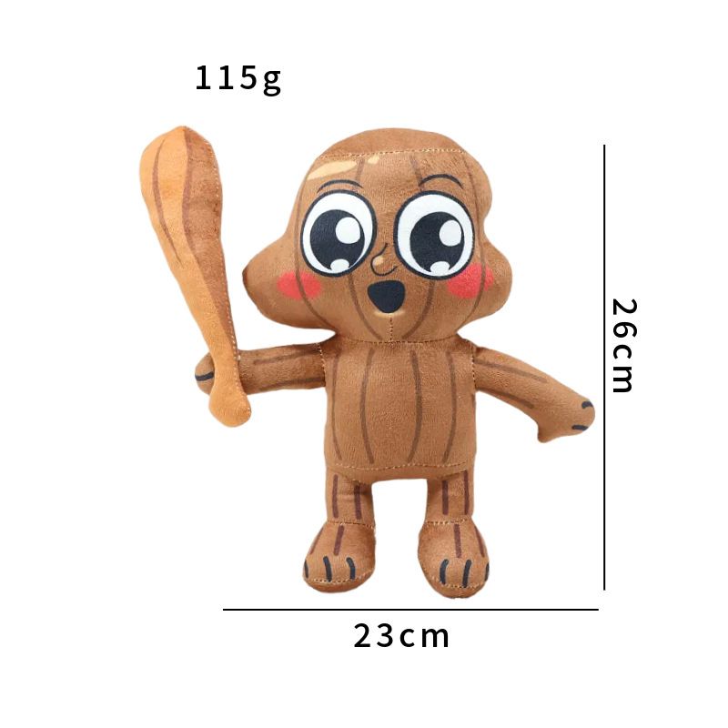 Tung Tung Tung Sahur Plush Toy American Shanhaijing Spoof Doll Doll_voghion.com