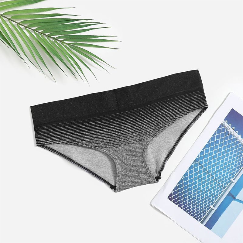 Women's cotton underwear seamless girl shorts quick-drying girl personalized briefs_voghion.com