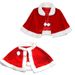 Scialle per adulti Performance Babbo Natale Mantello per bambini Costume natalizio in velluto dorato_voghion.com