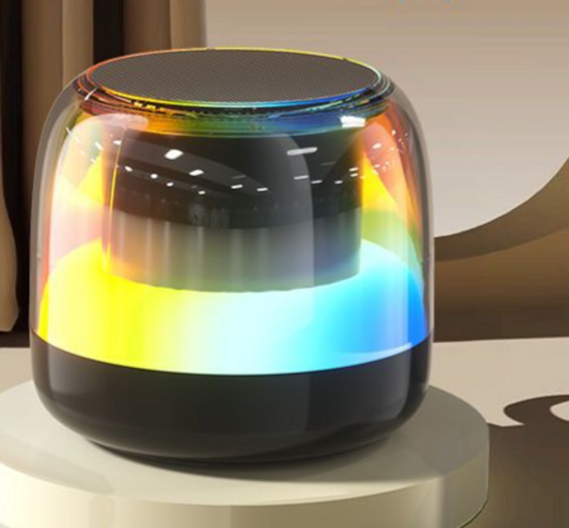 Xinke Bluetooth Mały Wysokiej Jakości Dźwięk Super Bass Długa Żywotność Baterii Zewnętrzny Subwoofer Bezprzewodowy Głośnik RGB_voghion.com
