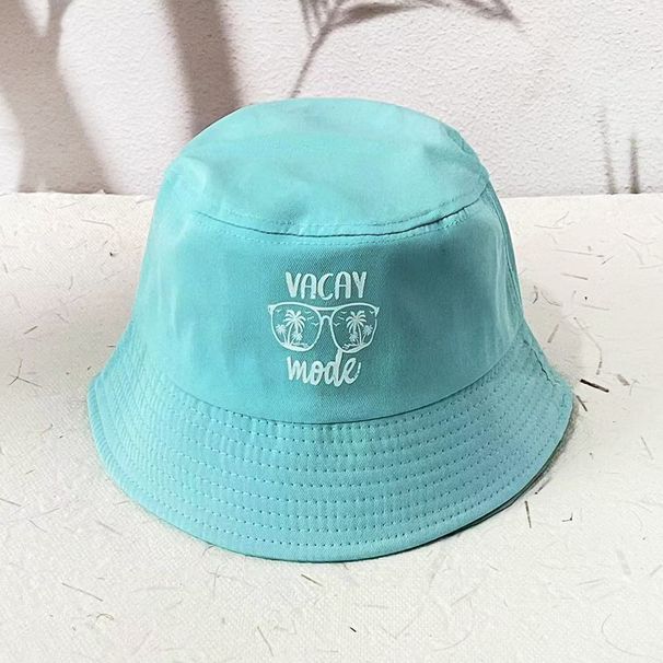 Ležérní roztomilé brýle čtyři roční období s potiskem rybářský klobouk dámský venkovní kempování na klobouku umyvadlo klobouk_voghion.com