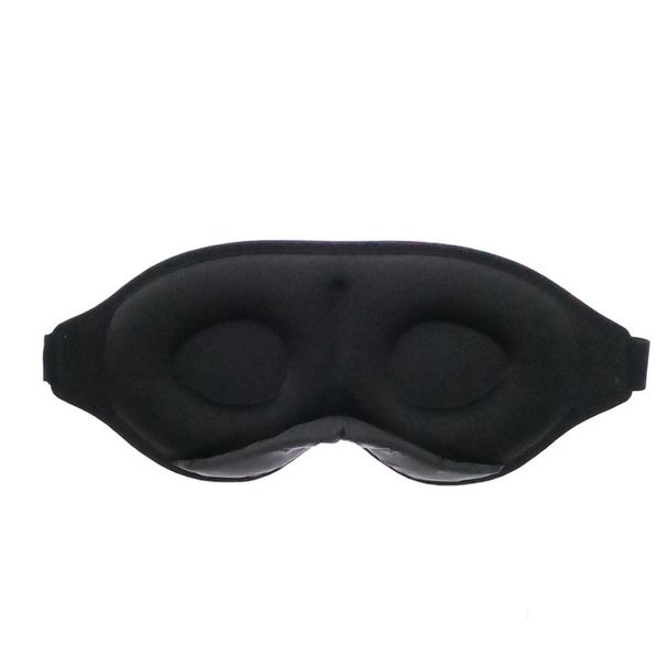 Masque de sommeil en mousse à mémoire de forme 3D en soie, patchs pour les yeux doux, confort, design tridimensionnel, masque de sommeil pour le visage, pare-yeux respirant pour femmes et hommes_voghion.com