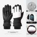 Outdoor professionele winter ski handschoenen touchscreen heren dames rij handschoenen winddicht warme klim handschoenen groothandel_voghion.com