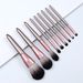 9 Make-up Pinselen, Schéinheetsinstrumenter, klenge Pudding, lockere Pudder, Auge Schatten Pinsel Set, GUJHUI_voghion.com