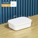 Desktop With Lid Plastic Miscellaneous Snacks Cosmetics Rectangular Basket Storage Organizing Box_voghion.com