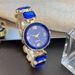 Round Disc Small Sugar Cube High-end Niche Women's With Diamonds Candy Color New Fashion Quartz Bracelet Watch_voghion.com