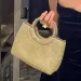Bags Rhinestone Handbag Evening Purses Hobo Designer Shoulder Shiny Crystal Clutch Purse Bucket Bag_voghion.com