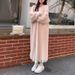Women's Long Faux Fur Cardigan Coat - Oversized Knee-Length Knit Sweater Wrap, Soft & Cozy Winter Open Front Duster (Multiple Colors)_voghion.com