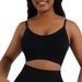 Damunderkläder i stora storlekar, sömlös rygg, integrerad, utvecklande, tonårsbh, båglös, fitness, sportunderkläder_voghion.com