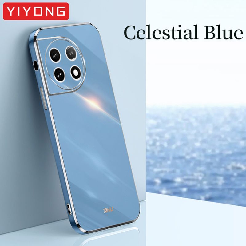 Tok OnePlus11 YIYONG luxus bevonatú szilikon puha borítással OnePlus 9 9R 9RT 10 Pro One Plus 11 11R 10R 10T OnePlus10R tokhoz_voghion.com