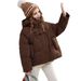 Piumino in stile cinese per bambine con cappuccio – Cappotto invernale in piumino d'anatra bianco al 90% (4 colori, 5 taglie, rivestimento morbido al tatto)_voghion.com