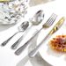 Stainless Steel Cutlery Set In ABS Egg Case - 24-Piece Pineapple Themed Knife Fork Spoon Gift Box, Elegant Dining_voghion.com