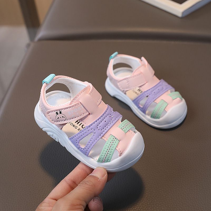 Dziecięce buty letnie nowe dziecięce sandały z miękką podeszwą dla chłopców buty dla małych dzieci antypoślizgowe_voghion.com