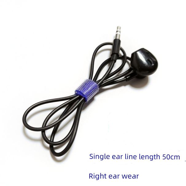 Semi-in-Ear Beweegungsspulen Kabel-Ouerréier mat Halsbandtyp Bluetooth Adapter mat kuerzen E Unilateralen Headset fir Bicher ze lauschteren_voghion.com