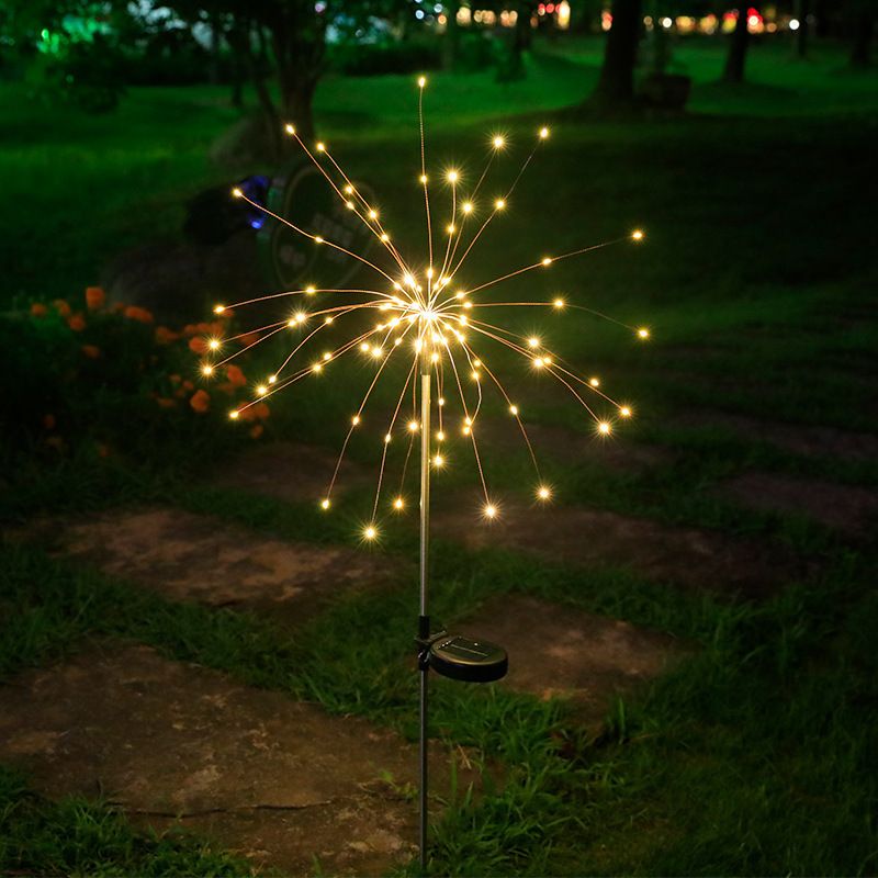 Solar Flower Lights Outdoor Waterproof - 8 Lighting Modes Garden Decoration With 90/120/150/200 LED Lights, Warm White & Color Changing_voghion.com