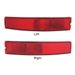 1 pezzo di copertura per luci di retromarcia e freno, paraurti posteriore rosso, fendinebbia centrale senza lampadine per Voo 2003-2006 XC90_voghion.com