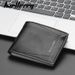 Baellerry men's short wallet version with multiple card slots open wallet thin youth ticket holder card holder wholesale_voghion.com