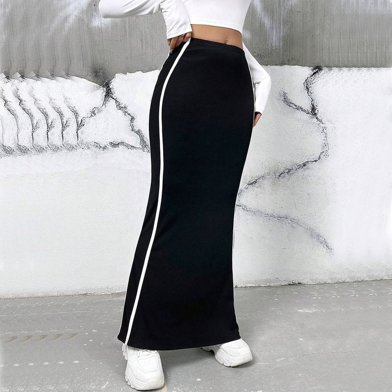 Polka Dot Animal Print A Straight Waisted Waisted Regular Fit Loose Fit Bow Pocket Layered Women's Clothing Ladies' Wear_voghion.com