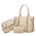 Handtasche-Set fir Fraen Einfache Moud Fraen Tote Bag Dräi-Stéck-Set_voghion.com
