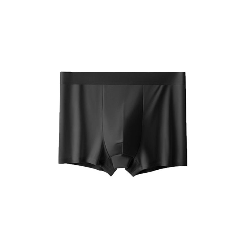 2025d Ice Silk Boxer Briefs Summer Plus Size Breathable Antibacterial Seamless Men's Underwear_voghion.com