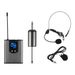 Microfono wireless con cuffia da bavero Mini ricevitore portatile Trasmettitore UHF Professionale per parlare in pubblico Plug And_voghion.com