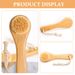 2Pcs Handle Face Brush Cleansing Scrubber For Stains And Skin Care_voghion.com