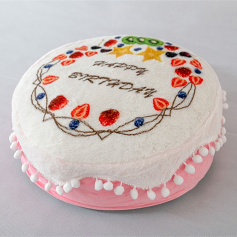 Autumn And Winter Warm Supplies Cake Shape Pet Mat INS Style Cat House Small Dog_voghion.com